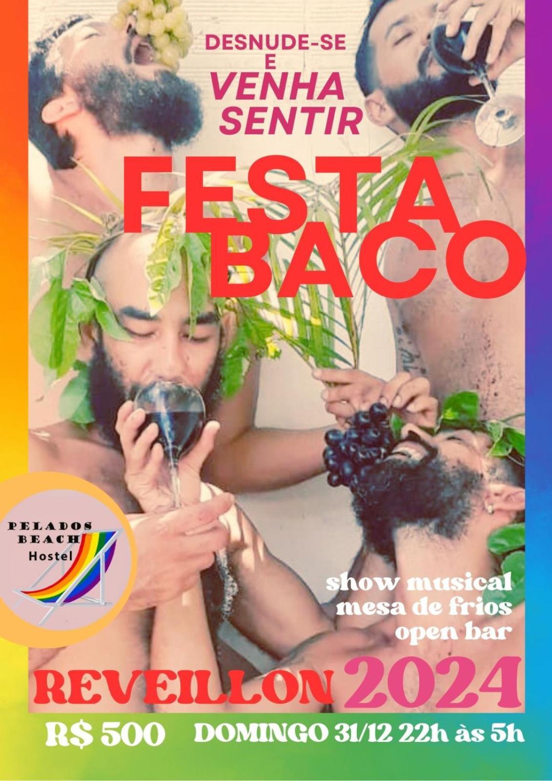 Pelados Beach Hostel Praia de Pipa Exteriér fotografie